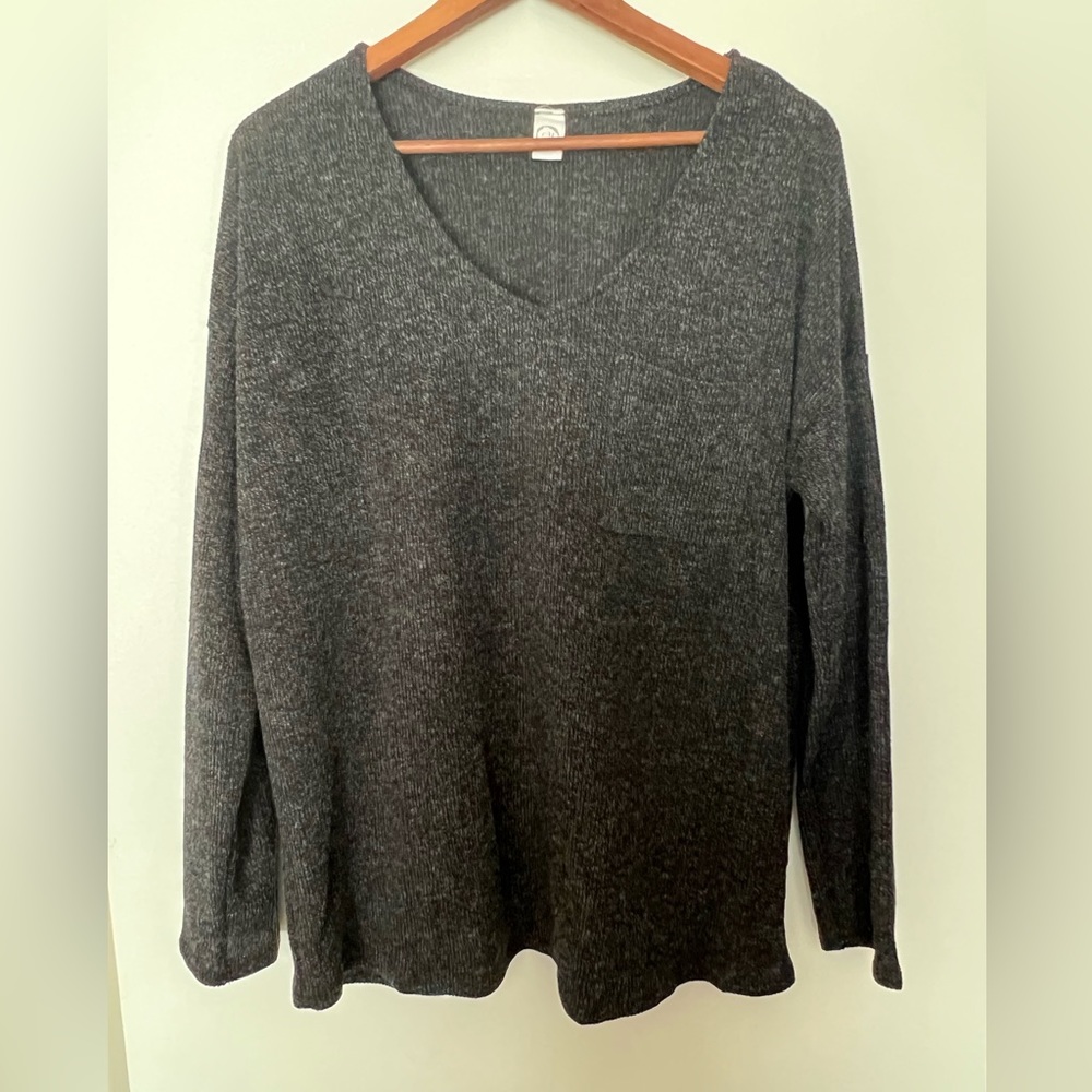 Black Long Sleeve top.